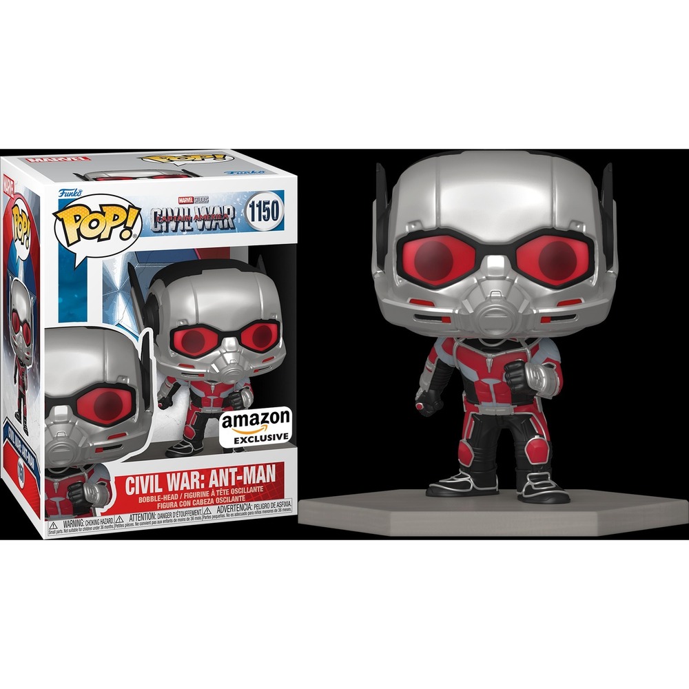 Funko Pop‎ Marvel Ant-Man #1150 Bobble-Head Vinyl Figure Avengers